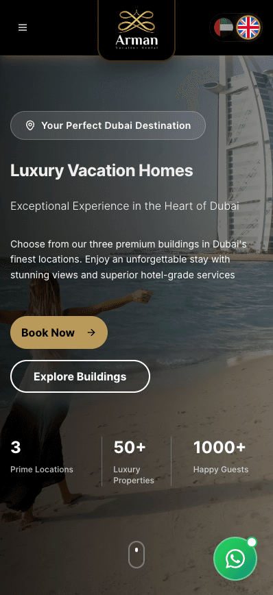 Arman Vacation Rentals — Luxury Dubai stays