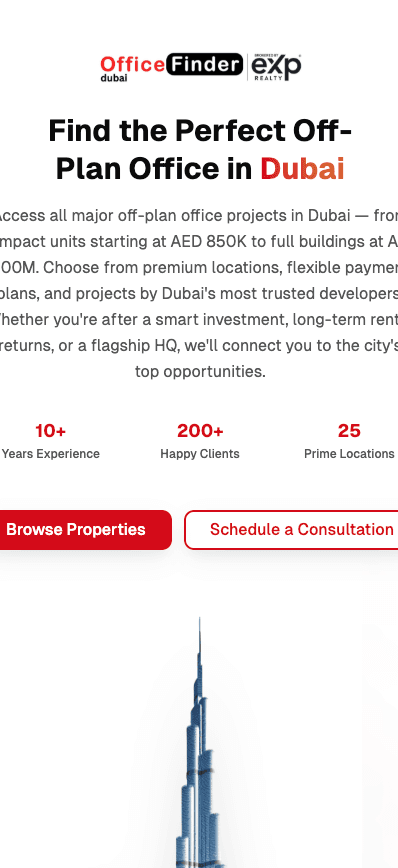 OfficeFinder Dubai